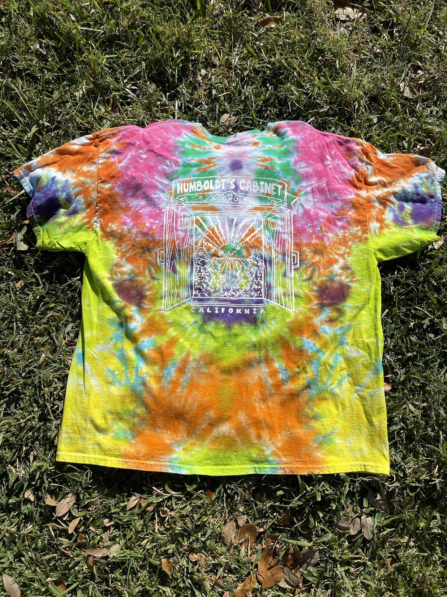 Hand-Dyed Cotton Tie-Dye T-Shirt