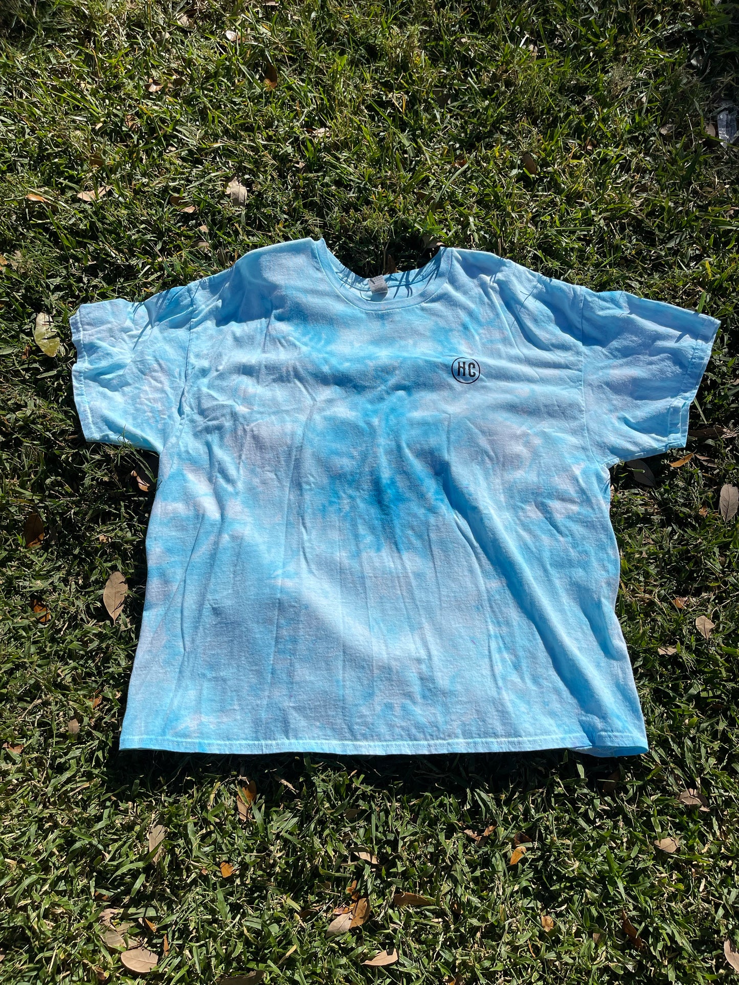 Hand-Dyed Cotton Tie-Dye T-Shirt
