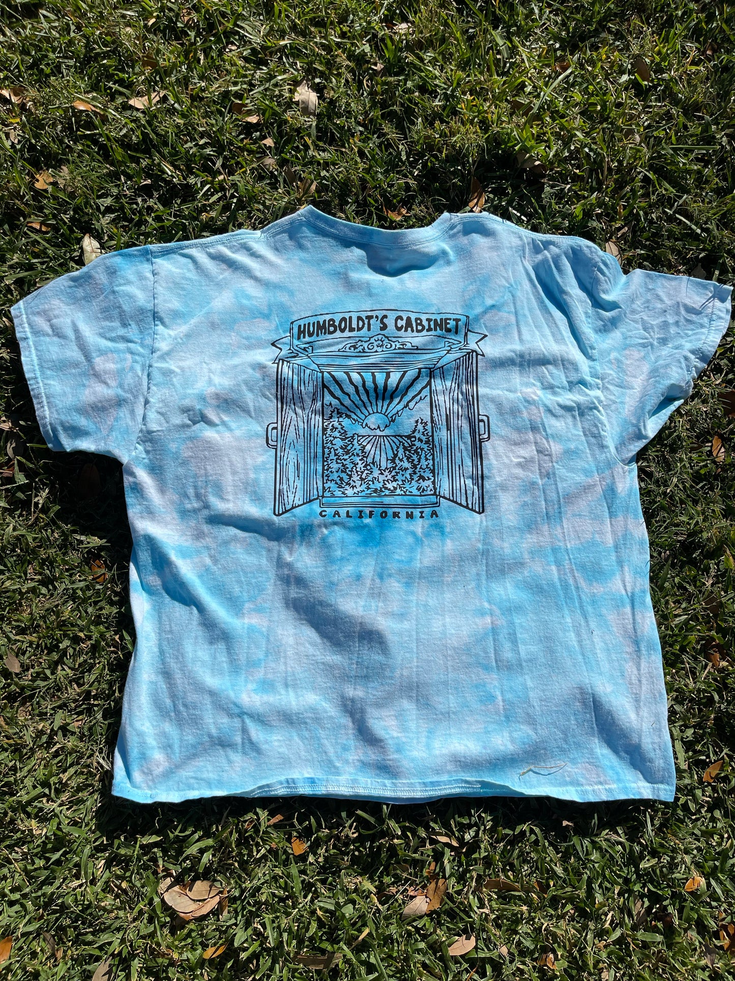 Hand-Dyed Cotton Tie-Dye T-Shirt