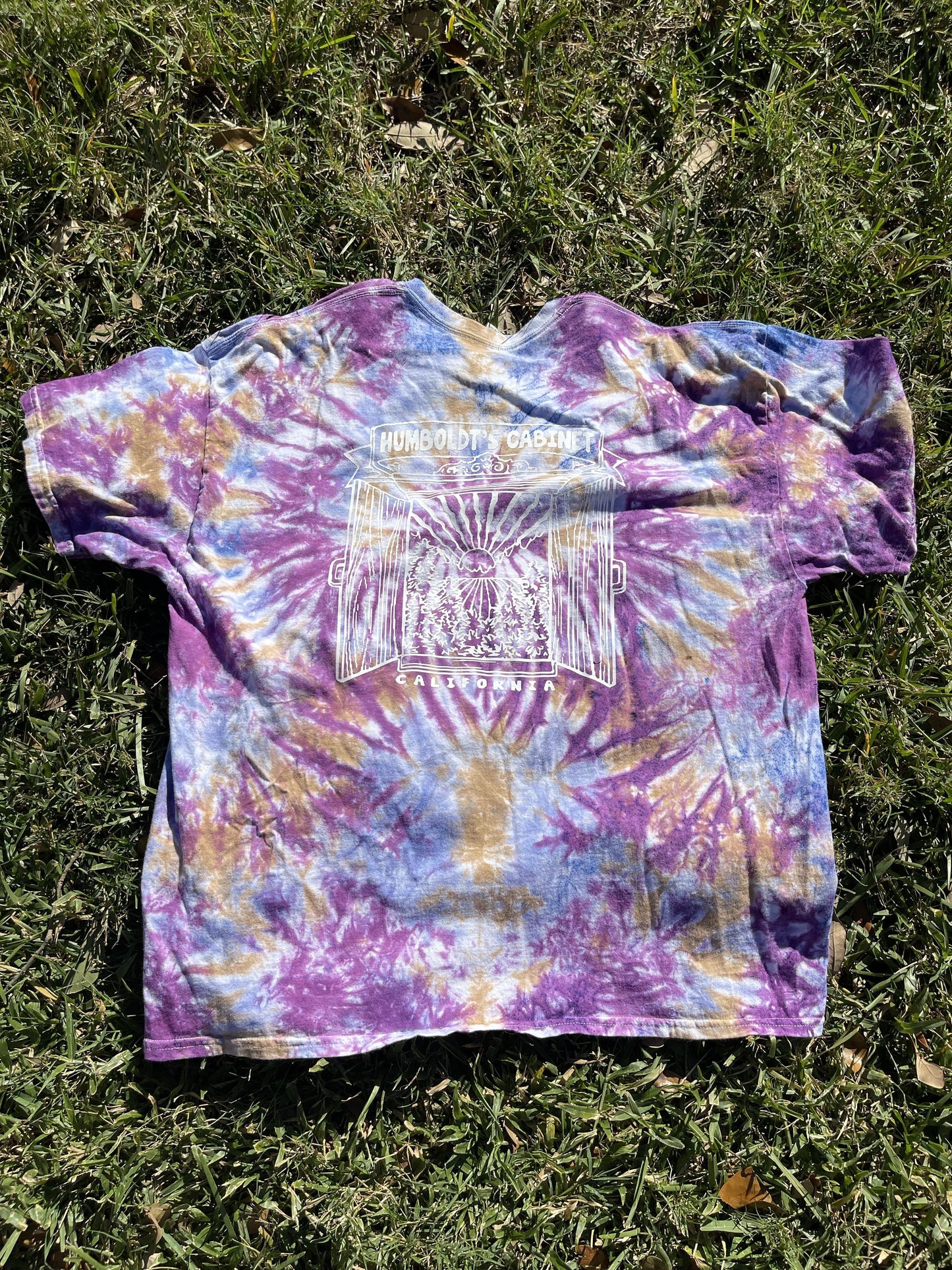 Hand-Dyed Cotton Tie-Dye T-Shirt