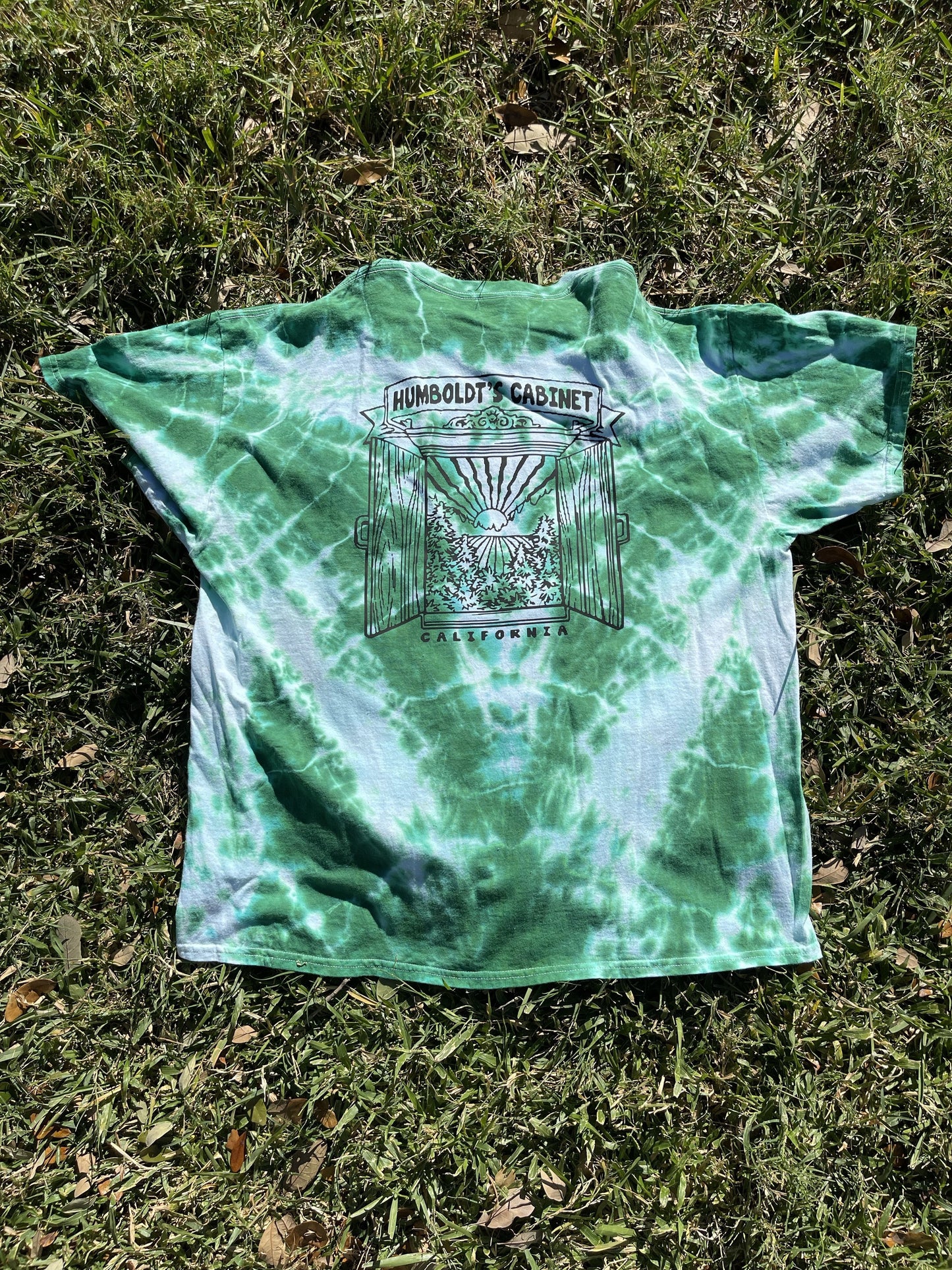 Hand-Dyed Cotton Tie-Dye T-Shirt