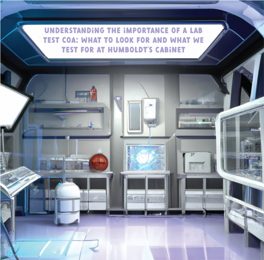 Understanding the Importance of a Lab Test COA: What to Look for and What We Test For at Humboldt's Cabinet
