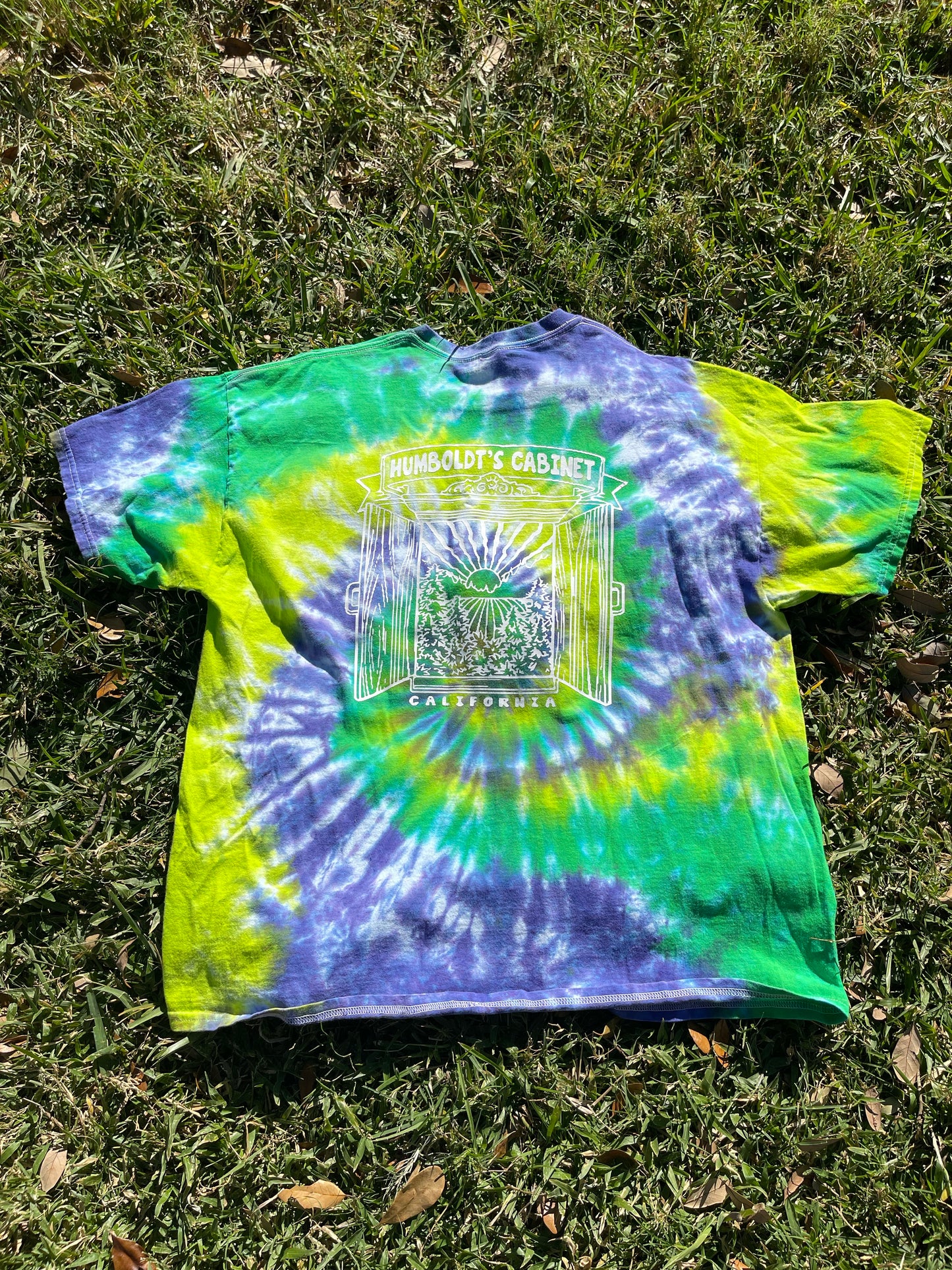 Hand-Dyed Cotton Tie-Dye T-Shirt