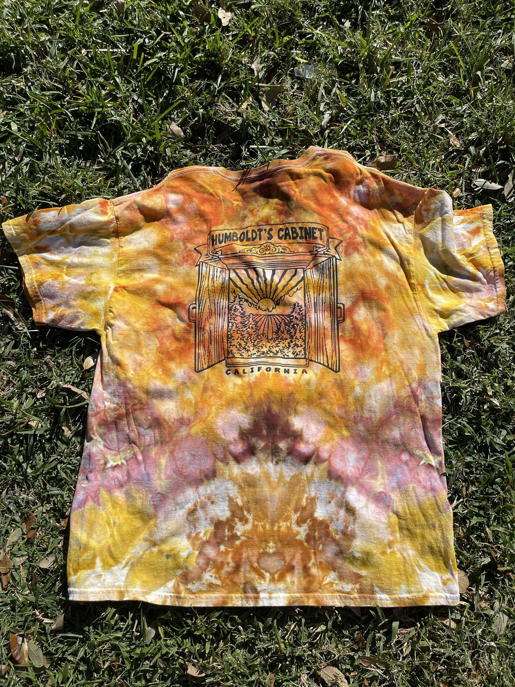 Hand-Dyed Cotton Tie-Dye T-Shirt